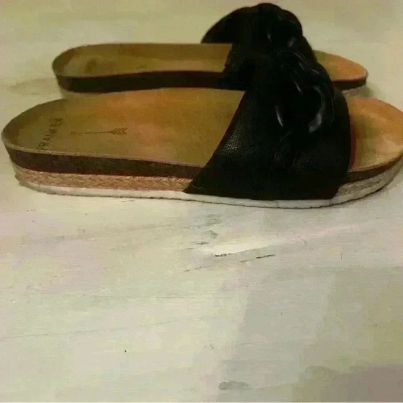 Frankie4 Quinn Slide Sandal black size 6 - Picture 9 of 12